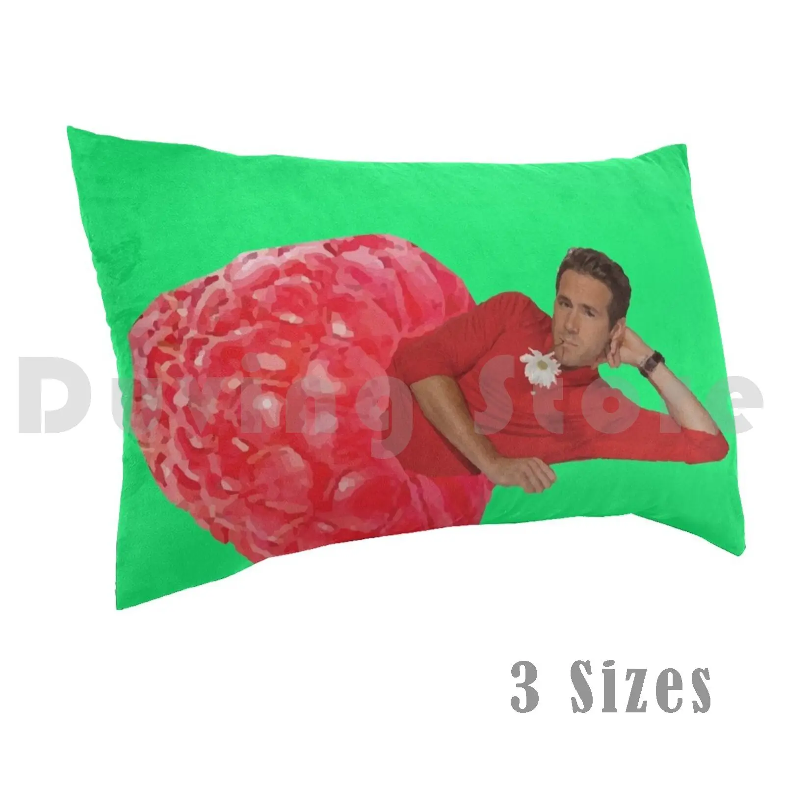 Pillow Case Raspberry Ryan Hat Raspberry Ryan Ryan Reynolds Blake Lively Red Raspberry Ryan