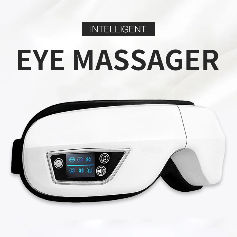 

Rechargeable Electric Vibration Eye Massager Mask Bluetooth-compatible Eye Relax FatigueEye Massager Relieve Health Care Tools