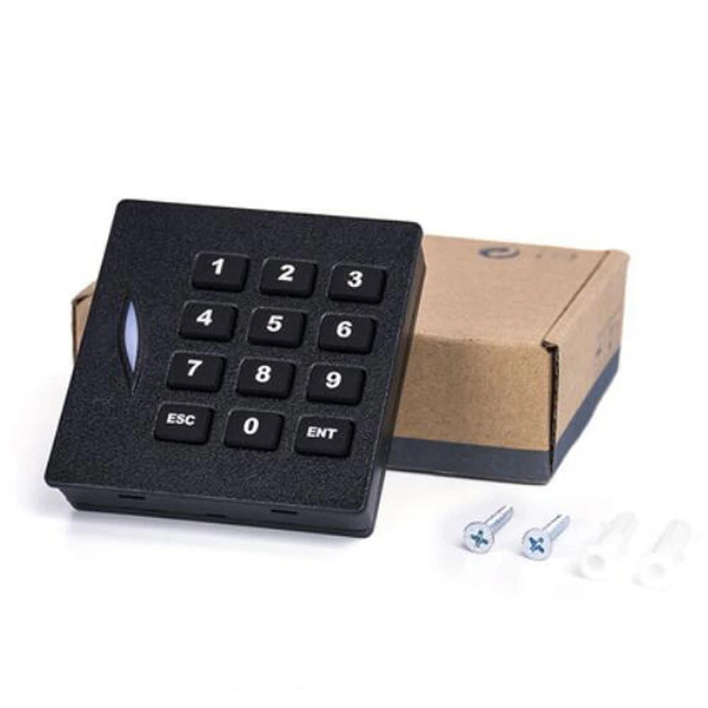 Rfid Keypad Card Reader Access Control Card Reader Waterproof 125Khz ID Card Wiegand 26/34 KR102E/KR102M