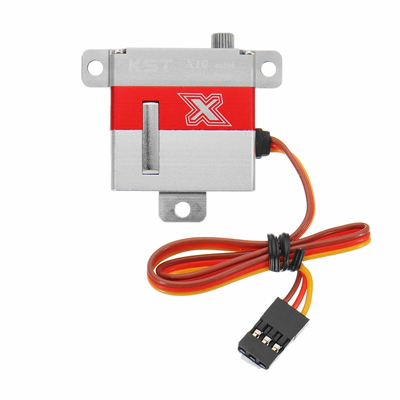 

KST X10 MINI Torque 10kg Micro Digital Metal Gear Glider Servo Motor For Fixed Wing UAV Helicopter Airplane RC Model