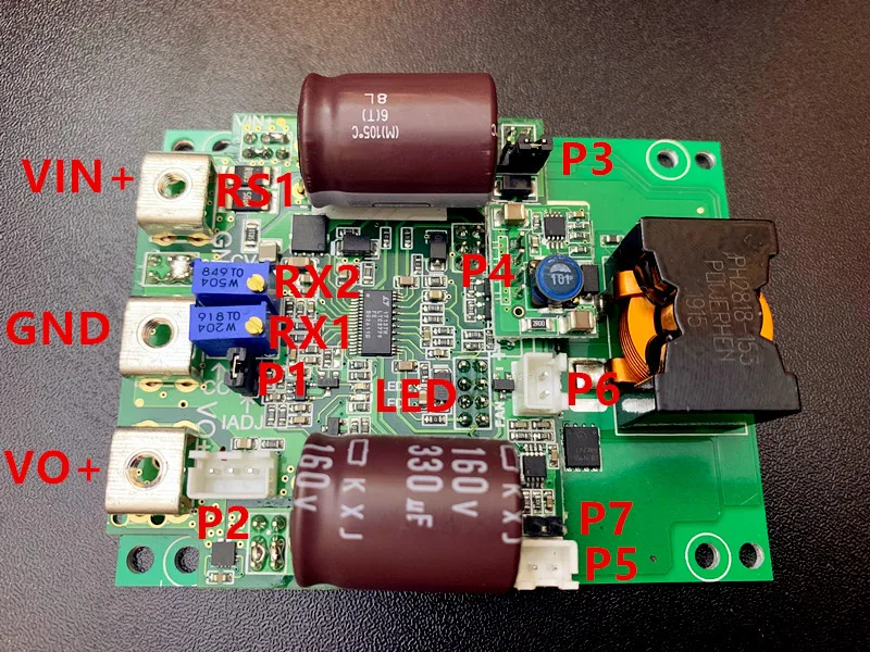 DC-DC Automatic Buck-boost Power Supply Constant Voltage Constant Current 140V High Voltage Output Voltage and Current Adjustabl