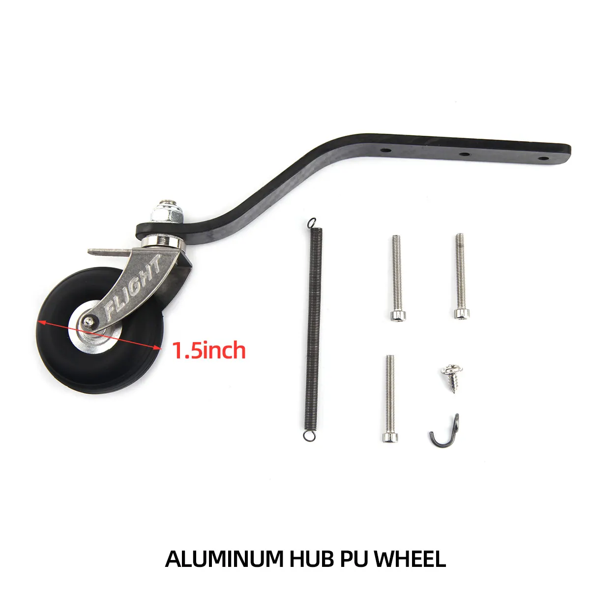 1 set Flight-Model New Carbon Fiber Tail Landing Gear For RC 50cc 60cc Gasoline Airplane