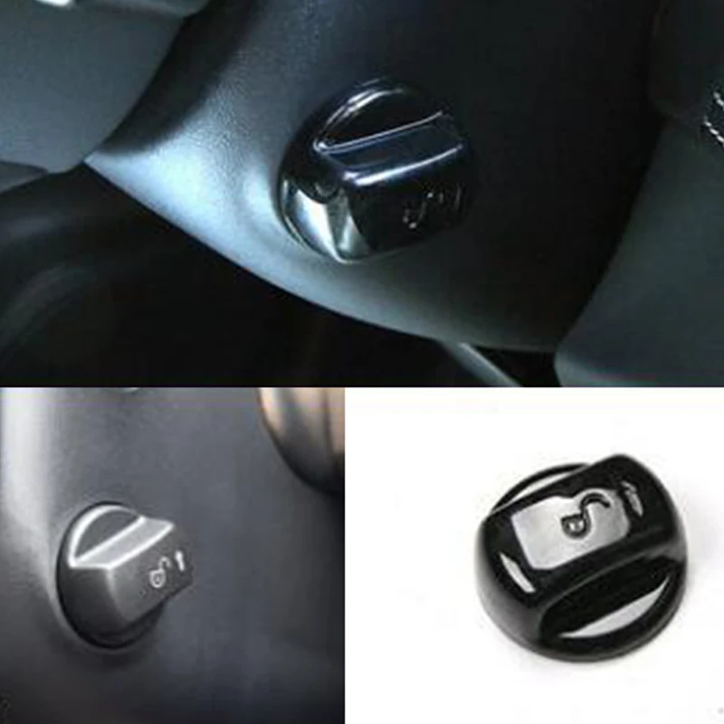 

For Jaguar XF XE XFL F-PACE 2016-2018 ABS Carbon Fibre Steering wheel Adjustment Button Cover Trim Car-Styling accessories 1pcs