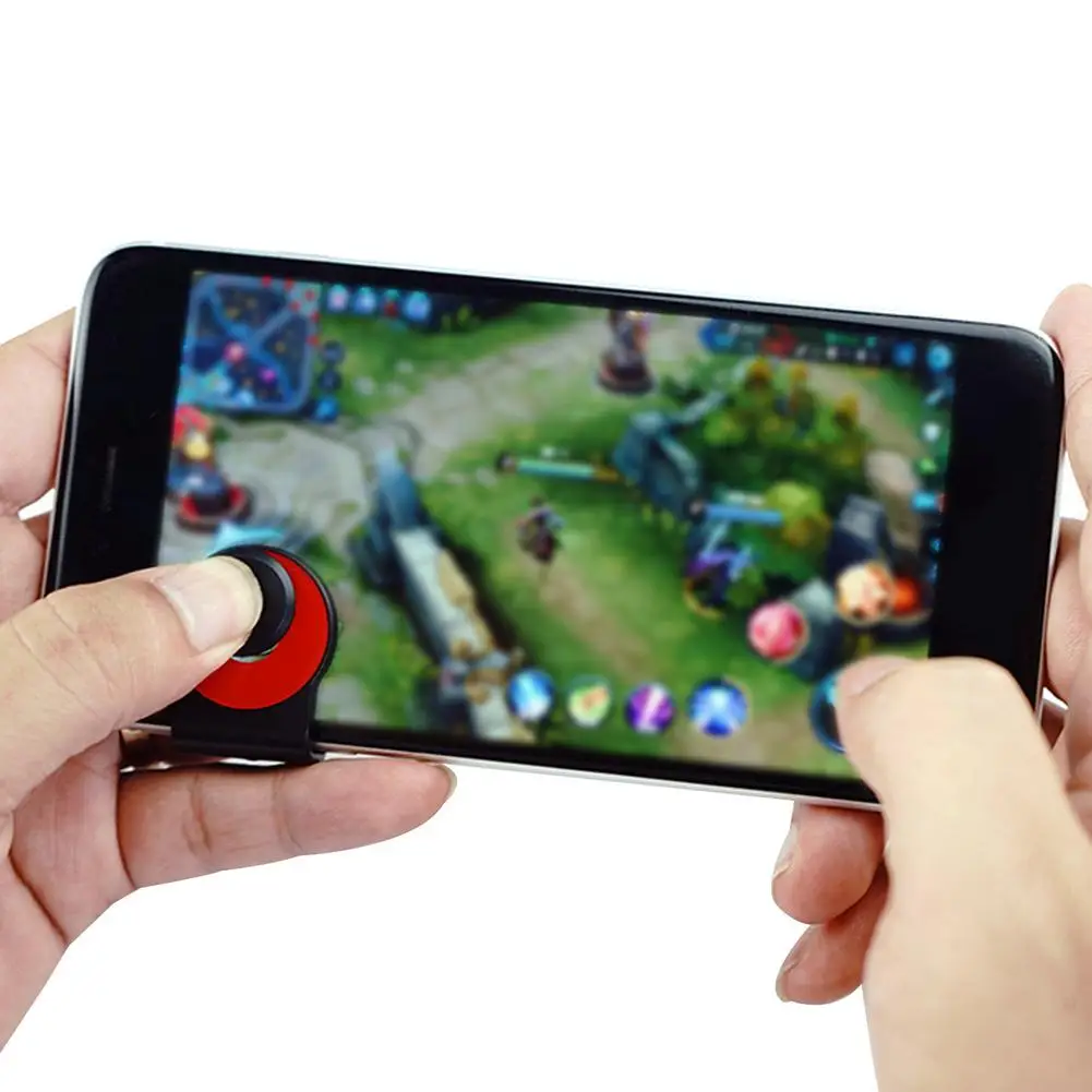 

Smartphone Joystick Universal Clip-on Game Joystick Clip Easy To Operate Stable Designed Game Handle