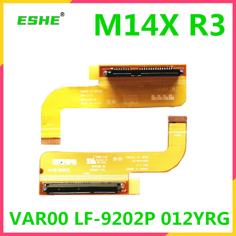 012YRG 12YRG สายฮาร์ดไดรฟ์ LF-9202P VAR00สำหรับ Dell Alienware M14X R1 R2 R3อะแดปเตอร์สายต่อฮาร์ดไดรฟ์ SATA HDD