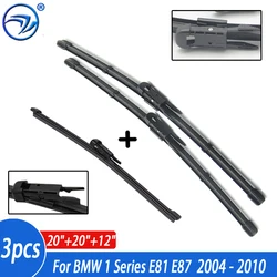 Windshield Windscreen Wiper Blades For BMW 1 Series E81 E87 Front Rear Window Set 2004 2005 2006 2007 2008 2009 2010