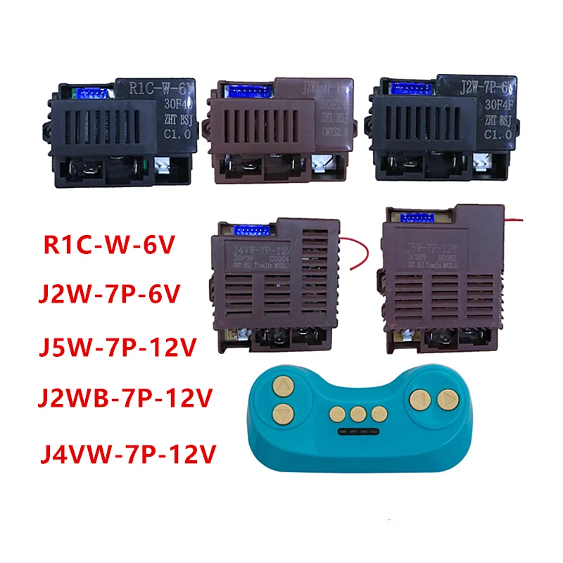 

Children's electric car J4VW-7P-12V receiver J5W-7P-12V controller J2W-7P-6V remote control