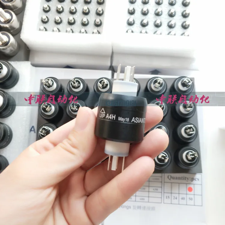 Asiantool A4H Quecksilber Leitfähigen Slip Ring 4-weg Rotierenden Leitfähigen Slip Ring MERCOTAC M430C Strom Collector