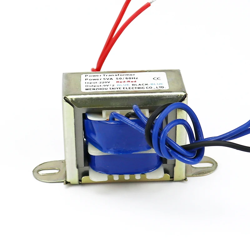 5W Power transformer matched power Transformer Output Voltage copper core Input 220V 380V single/Dual Audio Transformer