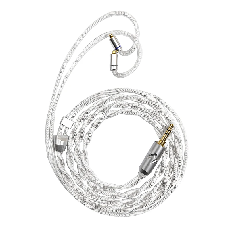 litz Pure copper silver plated mmcx/0.78/im50/70/ie40/a2dc/IE900 audiophile headphone upgrade cable 610core