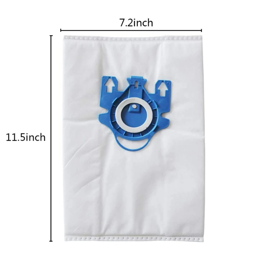 Aspirapolvere Micro sacchetti di polvere di ricambio per scatola metallica Miele generica Hyclean Gn 3D allergene alta filtrazione parte pulita (10 pezzi)