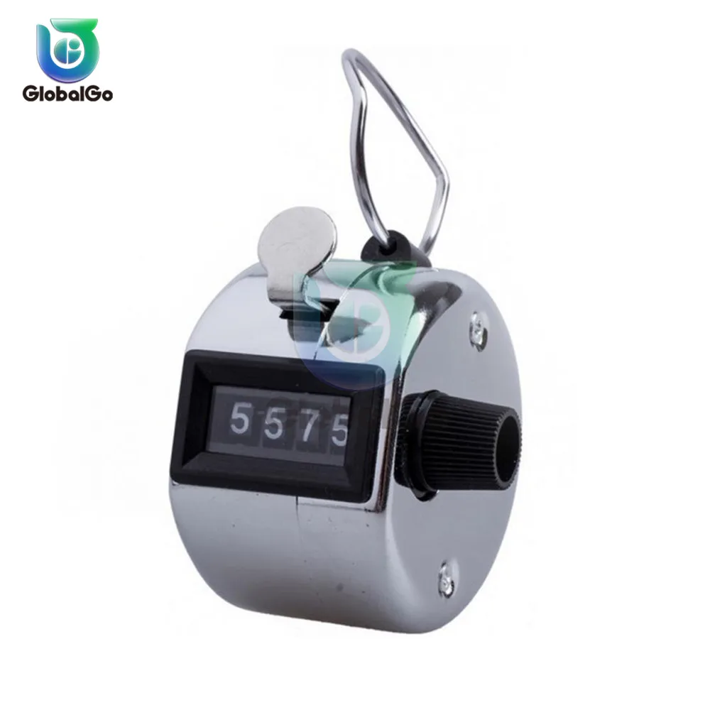 4 cifre del Numero Tenuto In Mano Tally Contatore Digitale Golf Clicker Manuale di Formazione di Conteggio Contatore All'aperto di Sport di Calcio