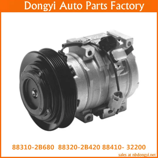 

10S15L 6PK 12v High quality A/C Compressor For 88310-2B680 88320-2B420 88410-32200 883102B680 883202B420 8841032200