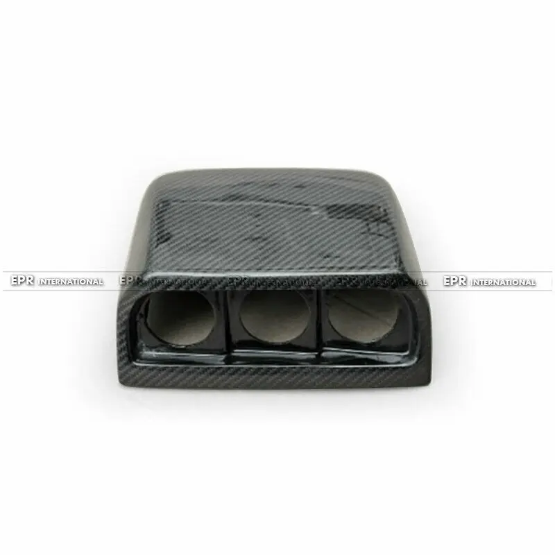 For Subaru 98-01 Impreza GC Dash Mount Triple Gauge Pod Carbon Fiber Inner trim cover parts car-styling