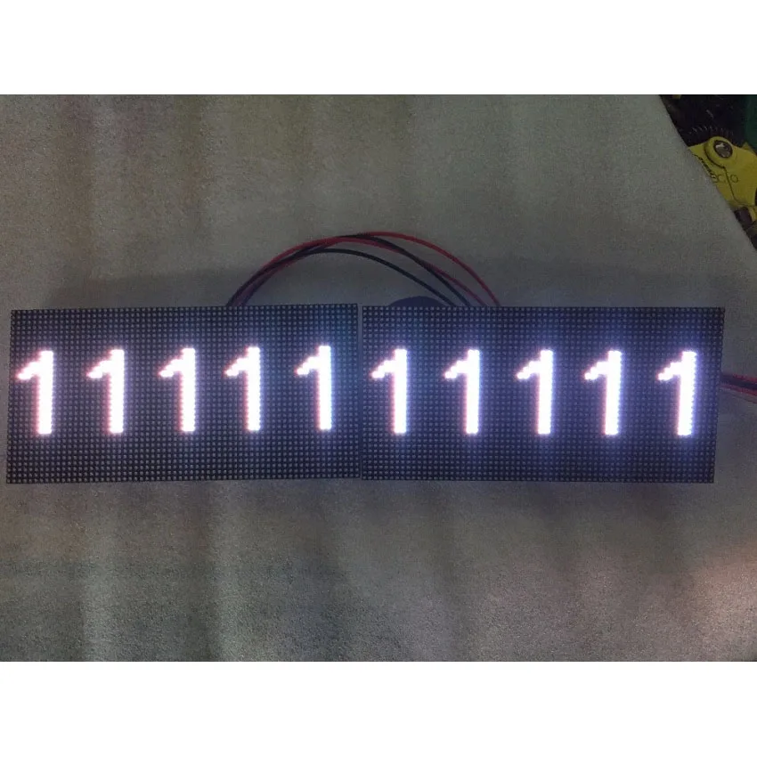 P3 192*96Mm Led Module Gratis Verzending Smd Indoor Flexibele Display Led Matrix Screen P4 P5 P6 P10 full Color 64*32Dots Led Panel