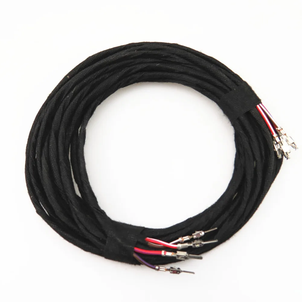 SCJYRXS 1 مجموعة الباب الخلفي مكبر الصوت الجرس مكبر صوت الأسلاك كابل ل VW Golf 5 MK6 أرنب شيروكو 5KD035411A 5KD 035 411A #3