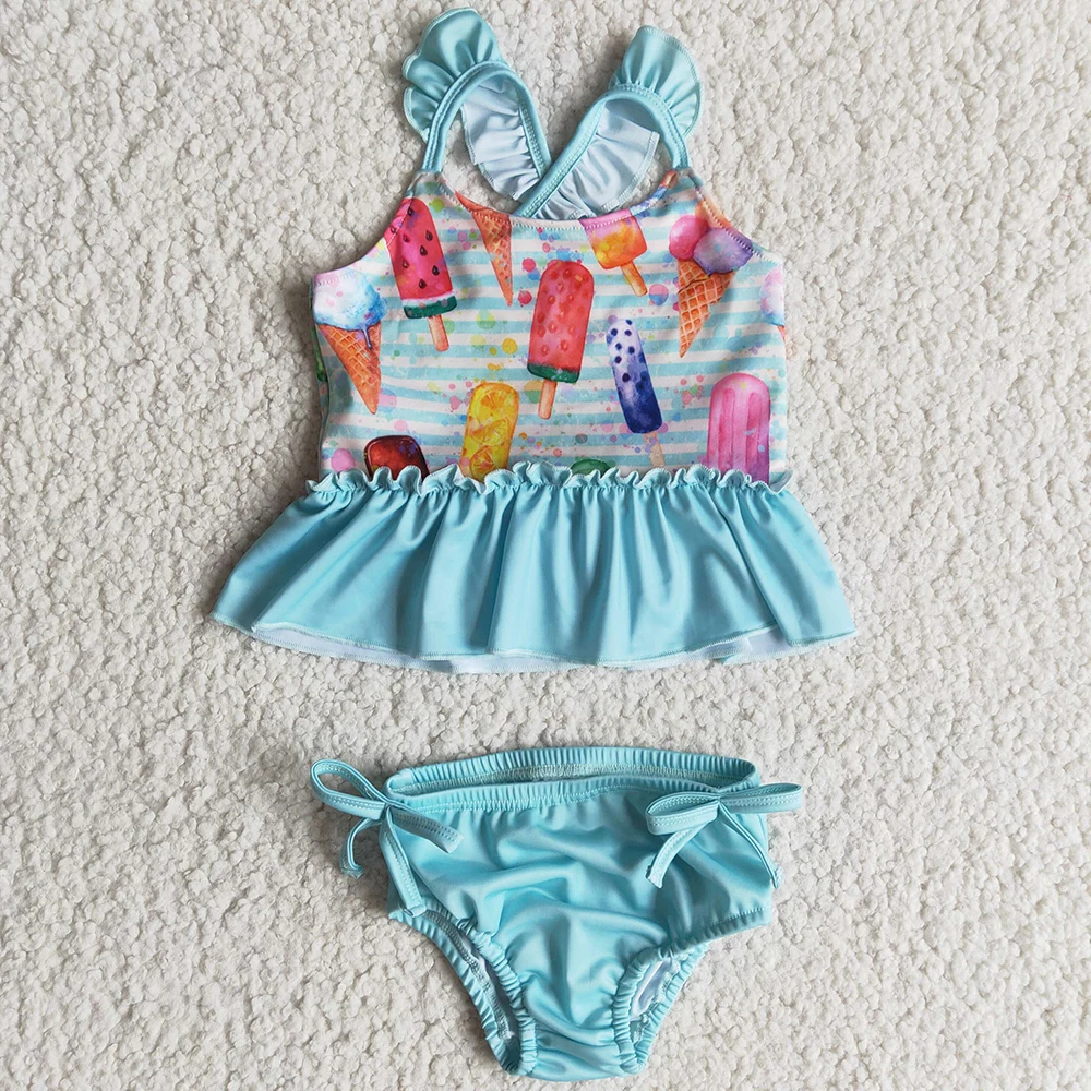 Hot Sale Baby Girl Swimsuit Sweet Baby Swimwear Fashion Kids Designer Clothes Girls Swimsuits Toddler Girls Swimwear Beachwear