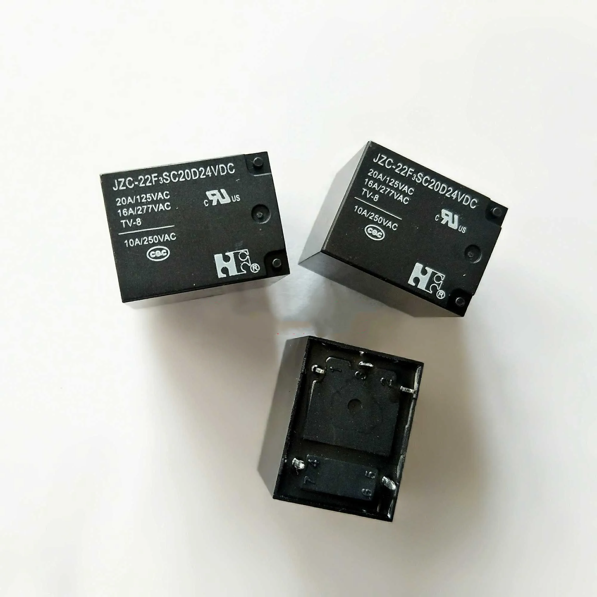 

5PCS/LOT 100%original New Relays JZC-22F3SC20D12VDV JZC-22F3SC20D24VDC JZC-22F3SC20D 12VDC JZC 22F3SC20D 10A 5PIN