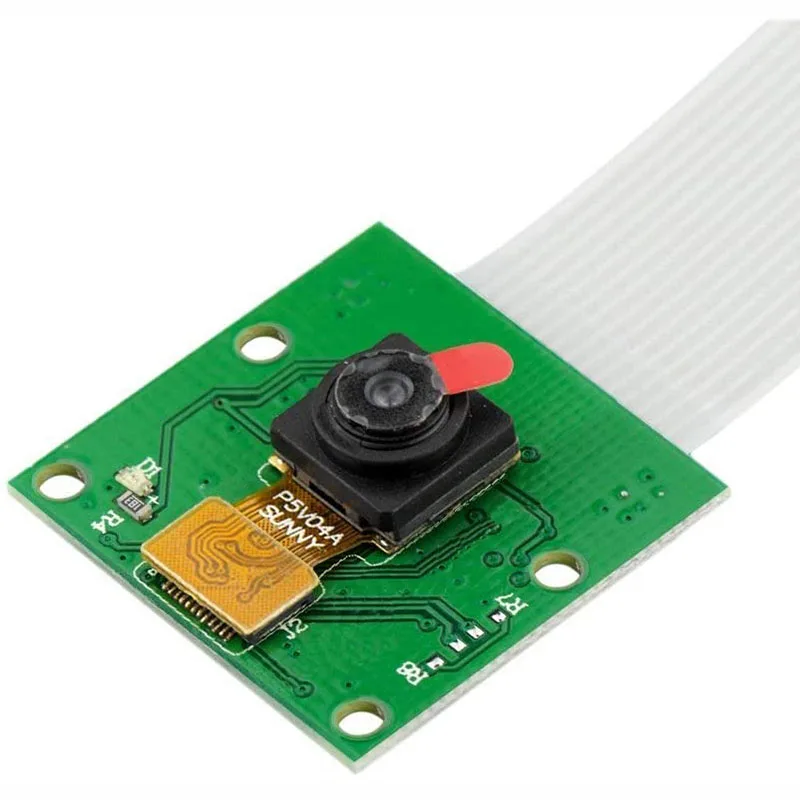 Módulo de cámara de vídeo para Raspberry Pi 4 Modelo B OV5647 5MP 1080p, Mini Sensor de cámara web para Raspberry Pi modelo A/B +, RPi 2B Pi 3B 3B +