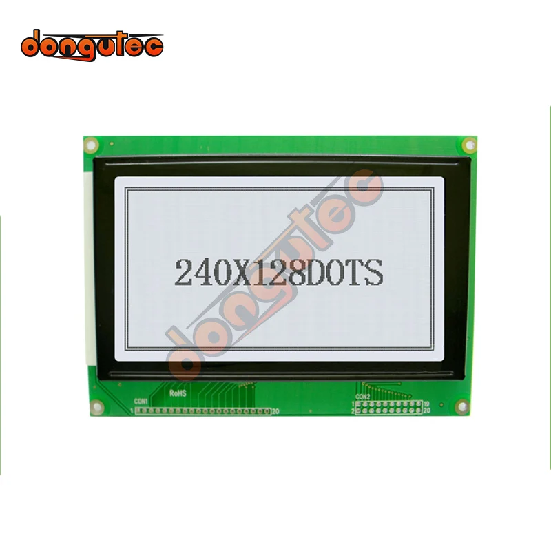 5.1 Inch RA6963 5V 20PIN 240128 LCD Display Module  240*128 LCM Screen Graphic 240x128 with led backlight