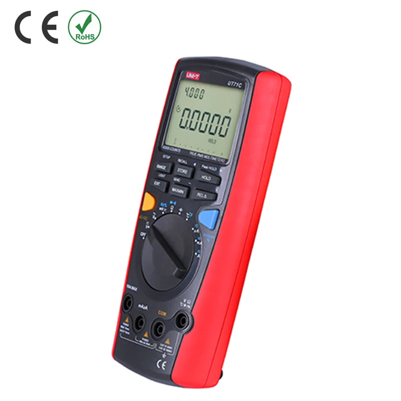 UNI-T UT71C UT-71C  True RMS 40000 Counts Intelligent DMM Digital Multimeters w/ Temperature Test Multimetro Ammeter Multitester