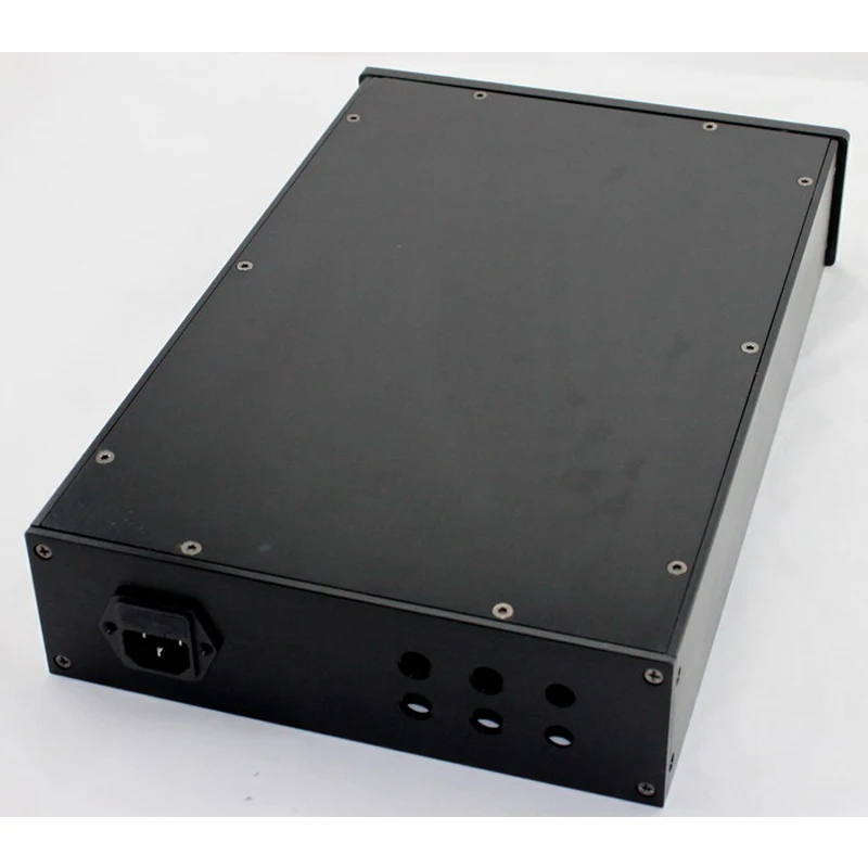 KYYSLB 363*236*70MM CJ0003-WA3 All Aluminum Amplifier Chassis Box House DIY Enclosure with Feet Knob Amplifier Case Shell