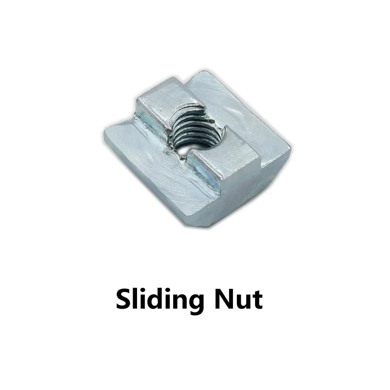 20PCS Slide in T Nut,Sliding Nut for 40x40 Aluminum Extrusions Frame with Profile 40Sereis 8mm Slot for CNC Router Build Rail