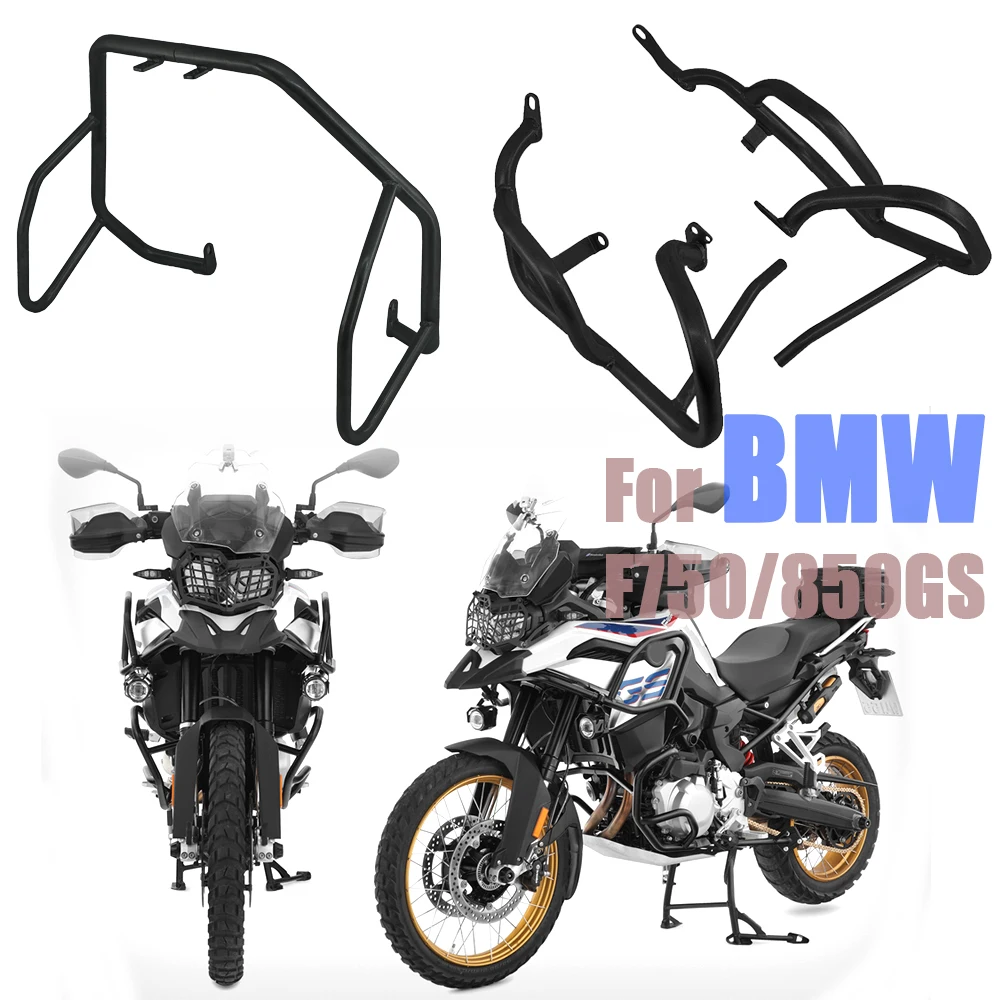 

For BMW F750GS F850GS F 750 GS F 850 GS Motorcycle Crash Bar Tank Engine Guard Bumper Upper Lower Fairing Protector Accessories