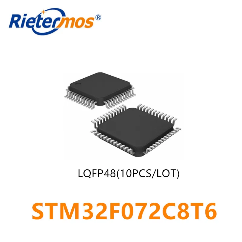 

10PCS STM32F072C8T6 STM32F072 STM32F072C8 LQFP48 ORIGINAL