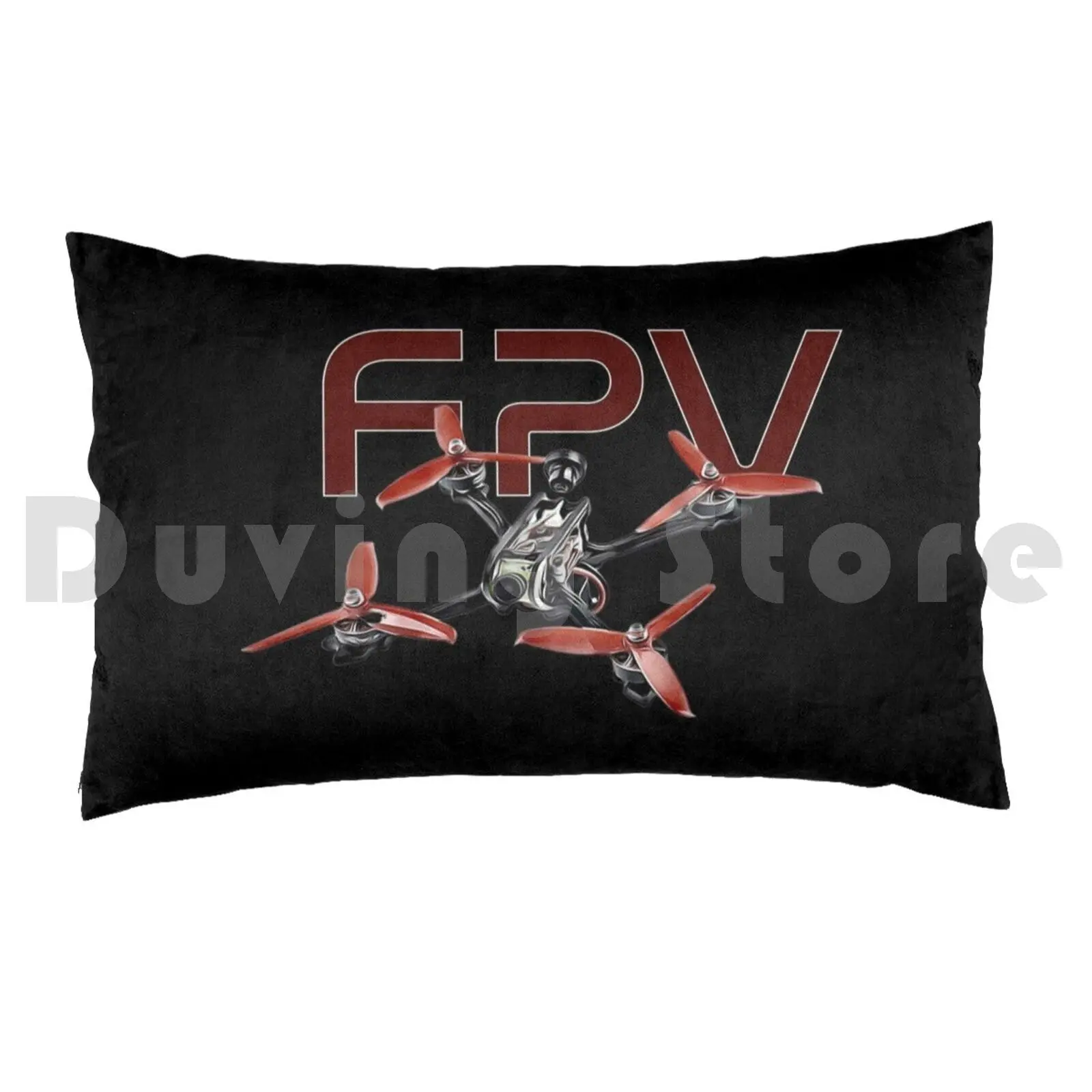 An Fpv Drone Racing Or Drone Racer Pilot Pillow Case DIY 50*70 Fpv Drone Drone Racing Fpv Drone Racing Fpv