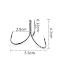 C  barbed hook