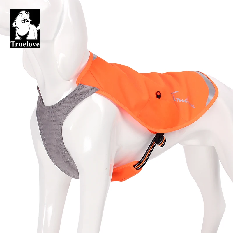 Truelove Dog Jacket Summer Waterproof 1000D Polyester Fabric Reflective Hollowed Hole Network Medium Large Pet Products TLG2681