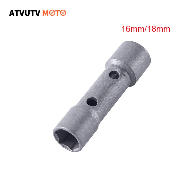 

16mm 18mm Motorcycle Scooter A7TC D8TC Spark-plug Socket Wrench For Scooter Dirt Pit Bike ATV JH70 CG125 GY6-125