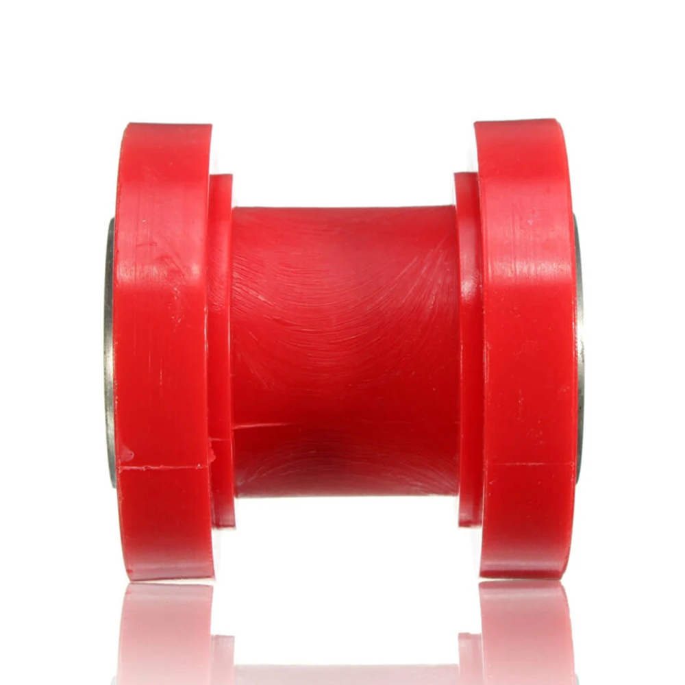 1pc ATV Parts Chain Roller Slider Tensioner Pulley Wheel Guide Red 8mm Accessories For Dirt Bike ATV