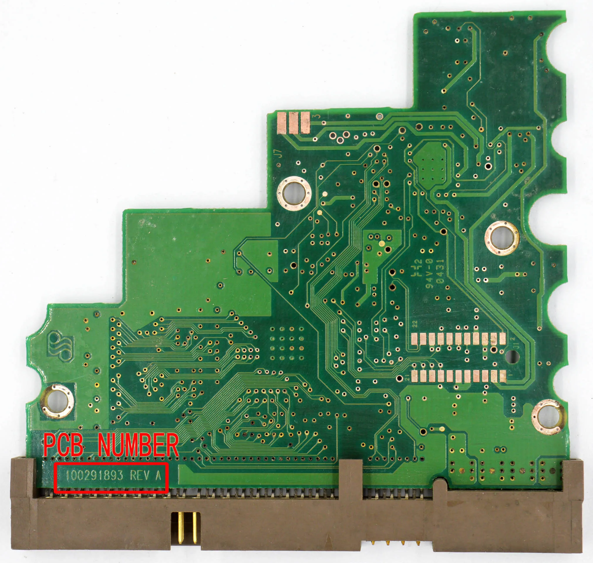 

100291893 REV A Seagate HDD PCB Main control chip : 100319396 , 100319396-74 , 100274360 , 100274360-74 , 100342861-74