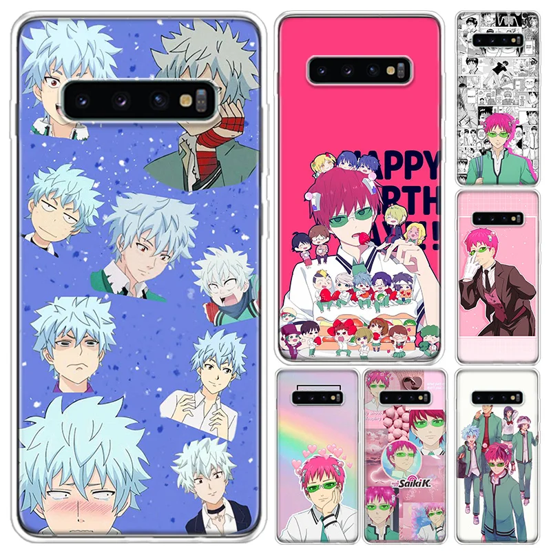 Anime The Disastrous Life Of Saiki K Kusuo Phone Case For Samsung Galaxy A55 A54 A53 A52 A15 A14 A13 A12 A35 A34 A33 A32 A25 A24