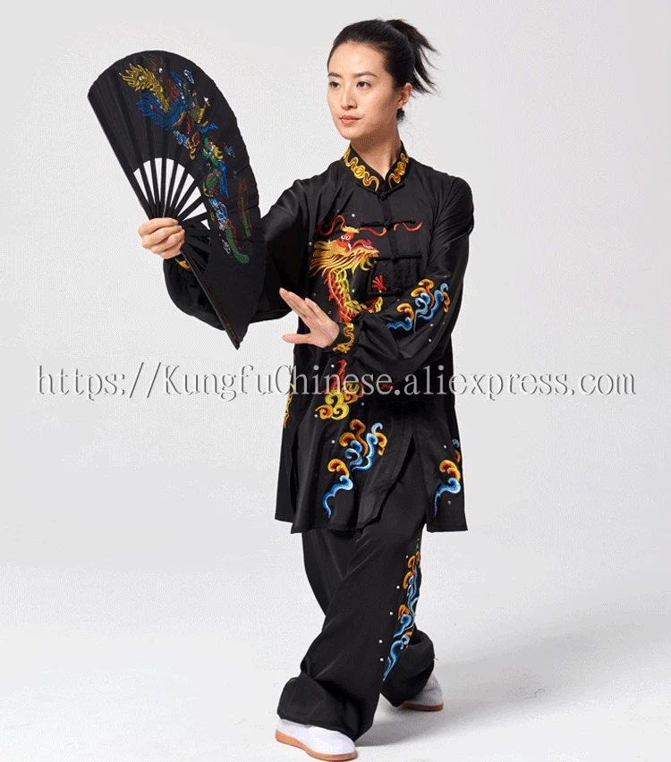 Chinese Tai chi clothing Martial arts suit kungfu uniform taiji clothes Qigong costume for male female children boy girl kids