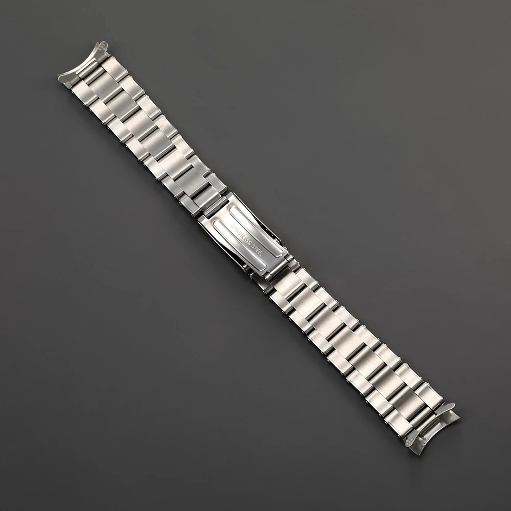 316L Stainless Steel 19mm 20mm O-yster Reviet Watch Strap Band Bracelet Fit For Old ROLX  Watch