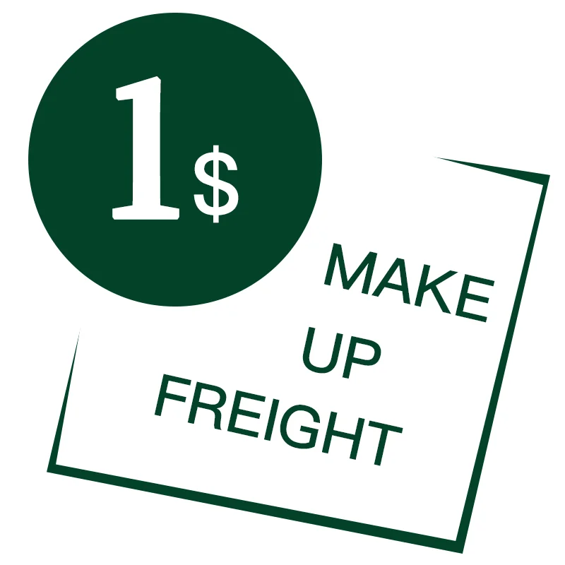 

Make up freight