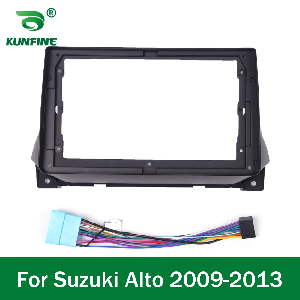 

2Din 9-дюймовый автомобильный Android-радио адаптер рамки для Suzuki Alto 2009-2013 аудио стерео приборная панель монтажная панель комплект рамки