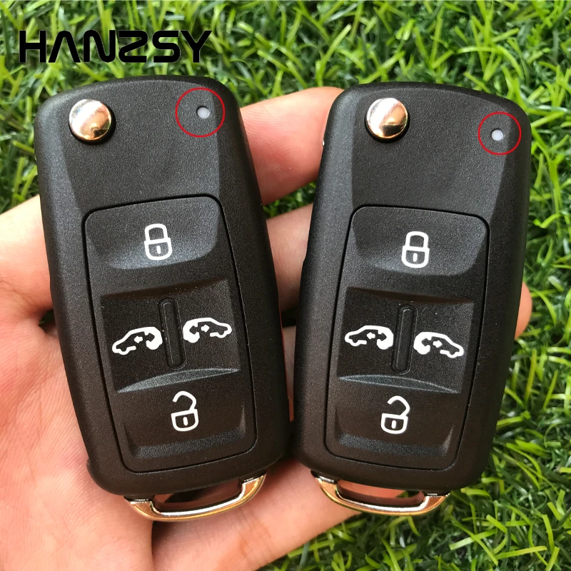 4/5 button Remote Key Fob For VolksWagan VW Sharan multivan t5 Caravelle Replacement Car Folding Flip Key Case shell blank Cover