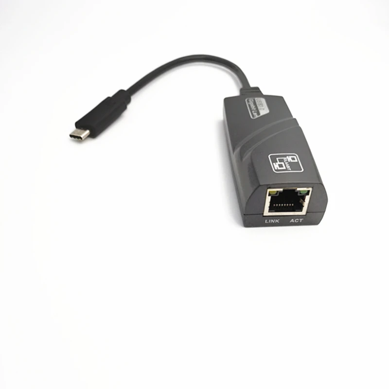 USB 3.1 إلى 10/100/1000Mbps جيجابت إيثرنت LAN شبكة محول نوع C إلى Rj45 لأجهزة الكمبيوتر المحمول دفتر ماك بوك