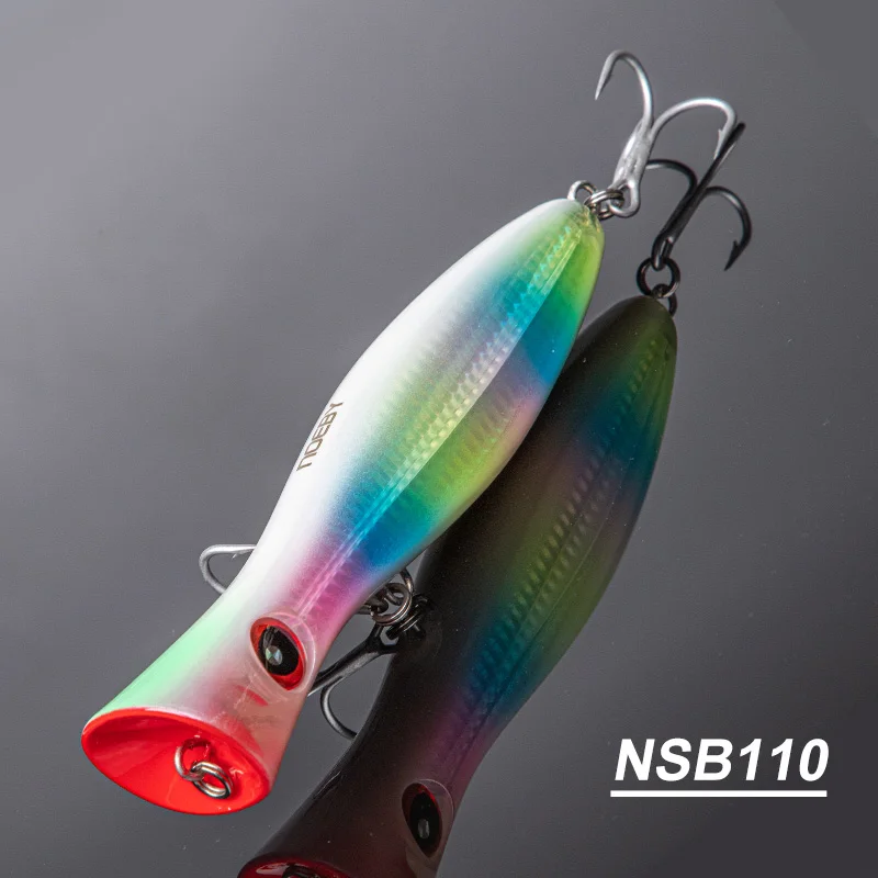 Noeby 12cm43g 16cm78g 20cm154g ビッグゲームポッパー釣りルアー