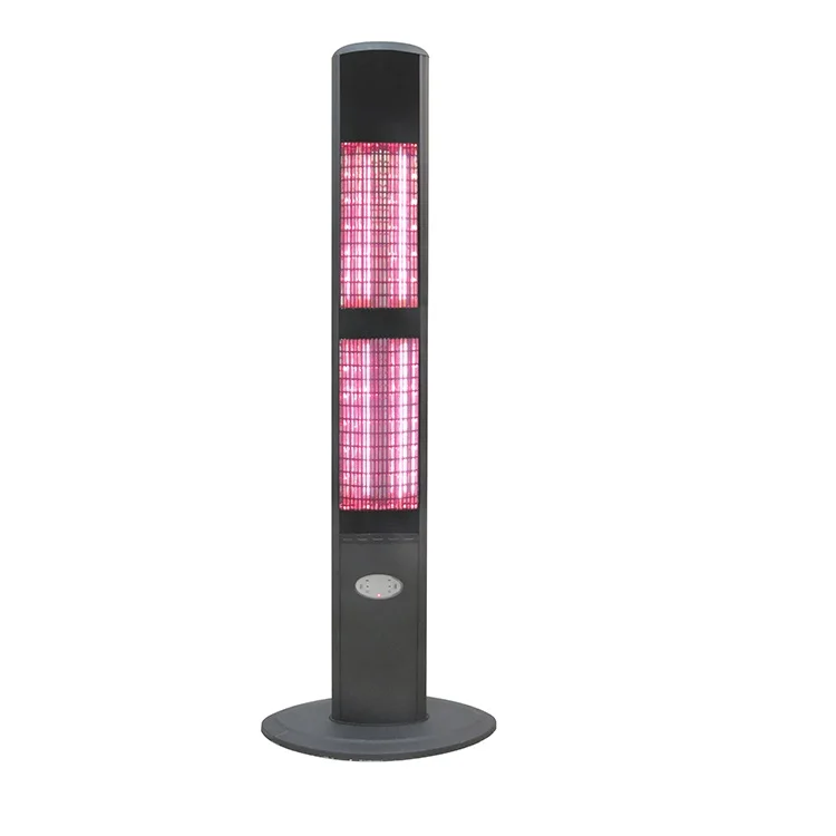 

2000W POWER Electric Patio Heater outdoor electric warmer IP55 waterproof 160cm height Hot Halogen Heating Lamp garden air hot