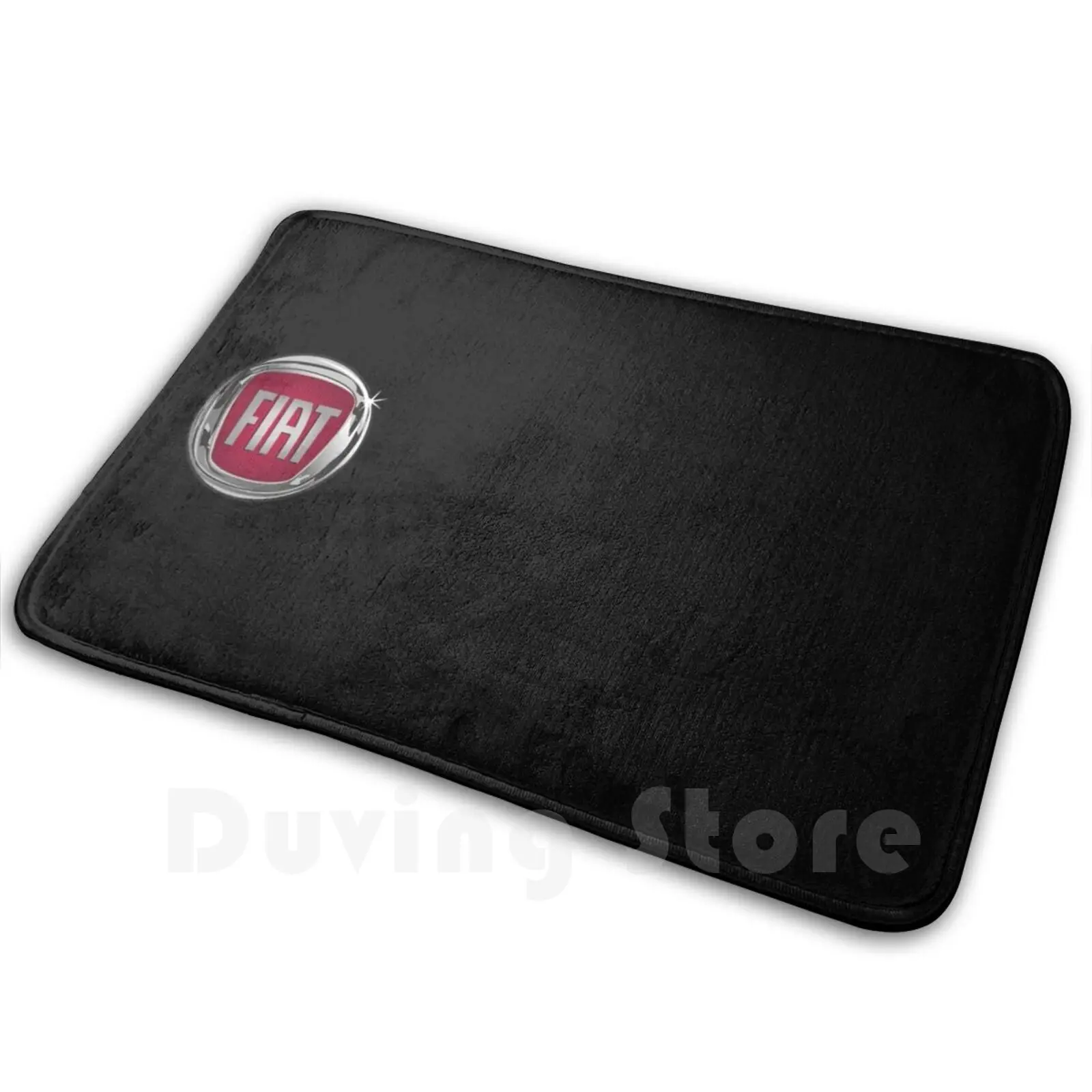 Fiat Car Logo Design Carpet Mat Rug Cushion Soft Fiat Italia 500 Abarth 695 595 124 Italian Sports Sport Sportscar