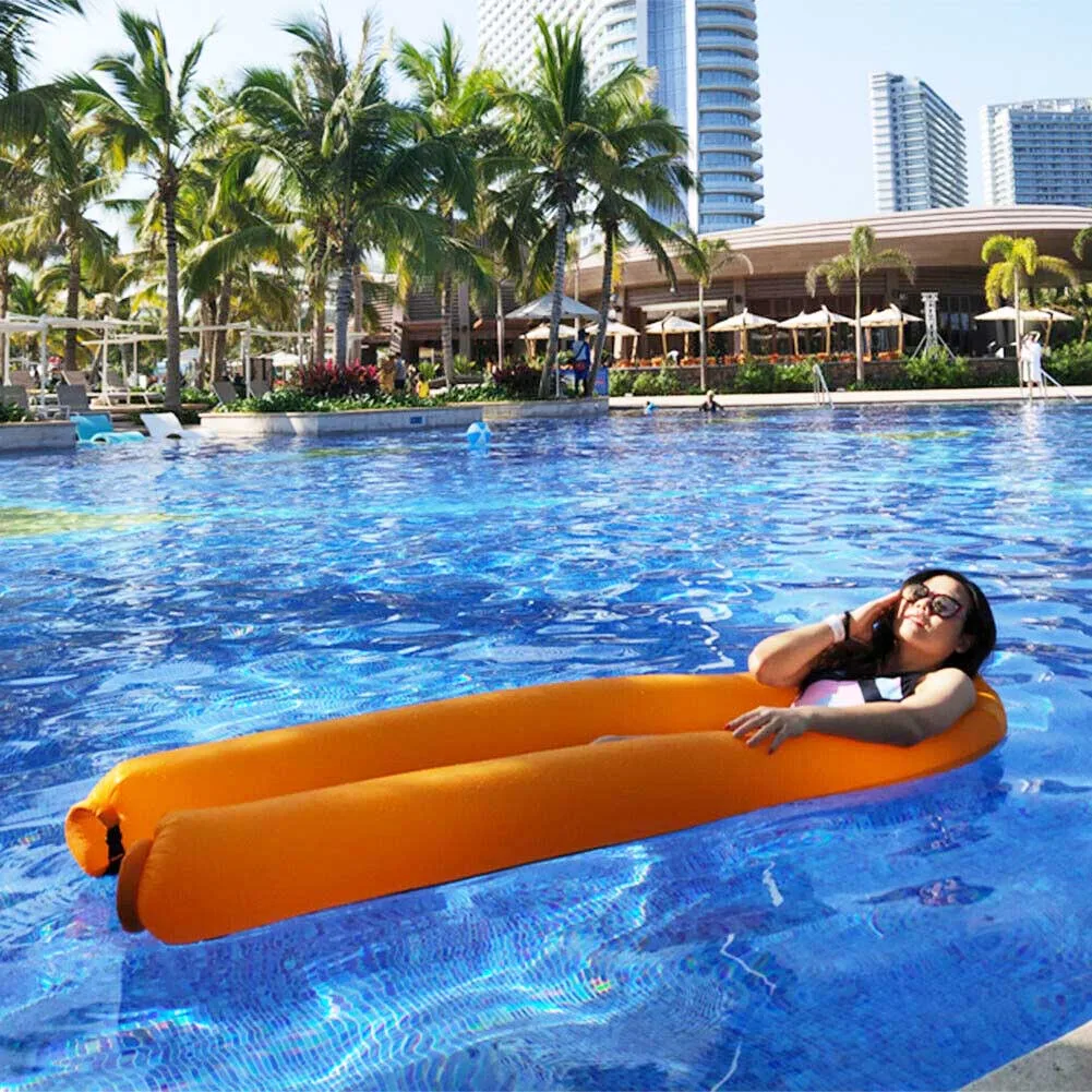 Water Hammock Recliner Inflatable Floating Swimming Inflatable Floating Lounger Water Hammock Float For Swimming Pool Bed