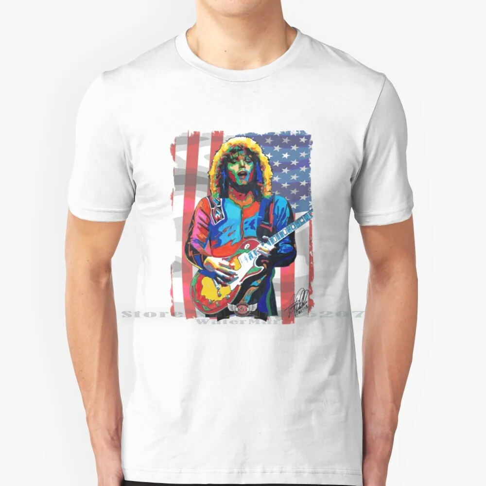 Guitar Hard Rock Music Poster With Signature Limitied Edition T Shirt Cotton 6XL Gary Richrath Reo Speedwagon Guitar Hard Music