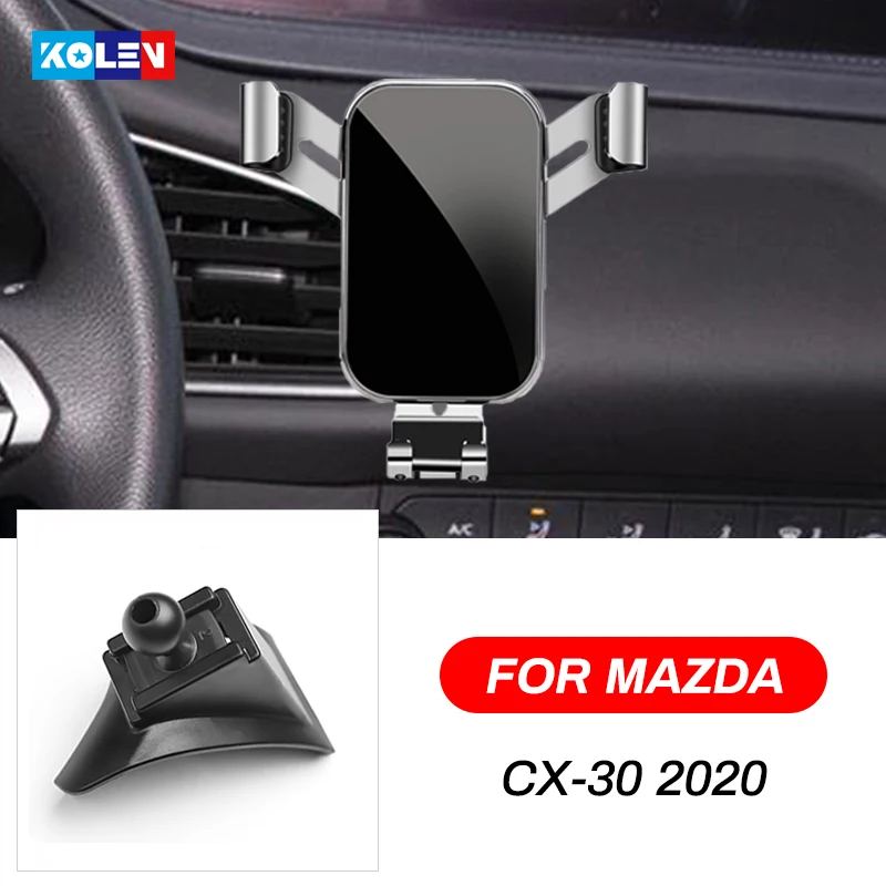 Per Mazda CX-30 CX30 2020 supporto per telefono cellulare per auto supporto per presa d\'aria a gravità supporto speciale per smartphone supporto di