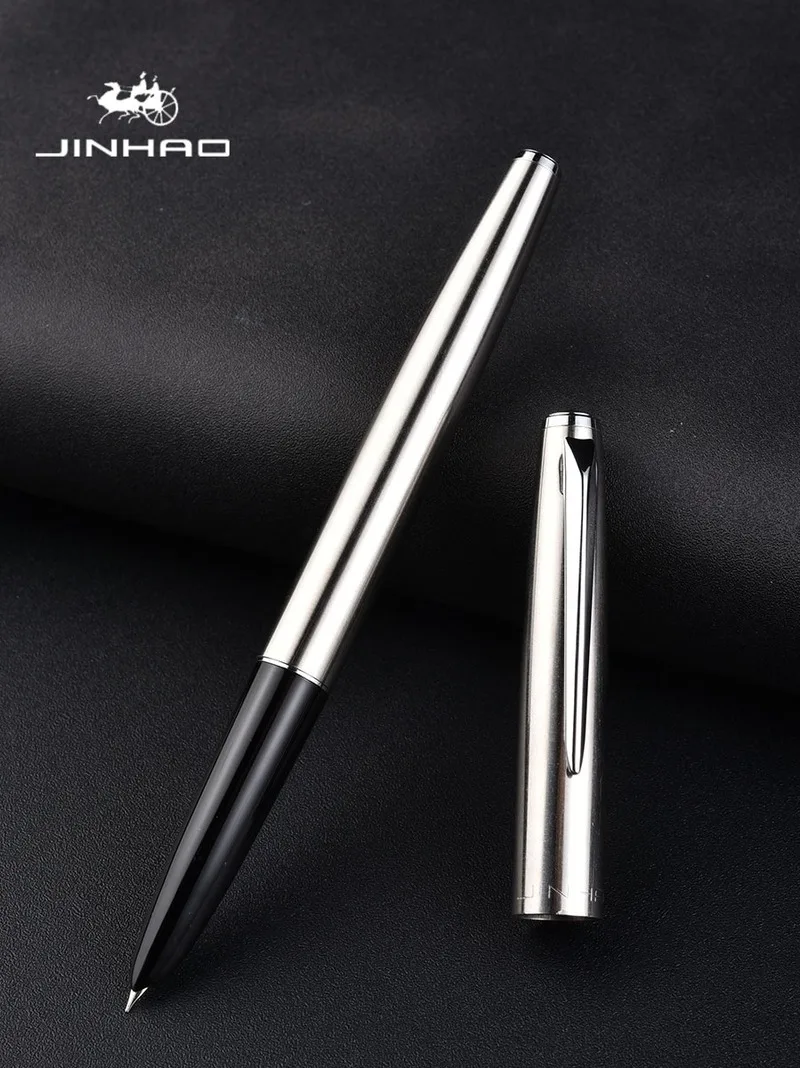 

Financial tip 0.38mm Extremely fine Fountain pen Stainless steel Classic body Jinhao 911 Stationery Office school supplies