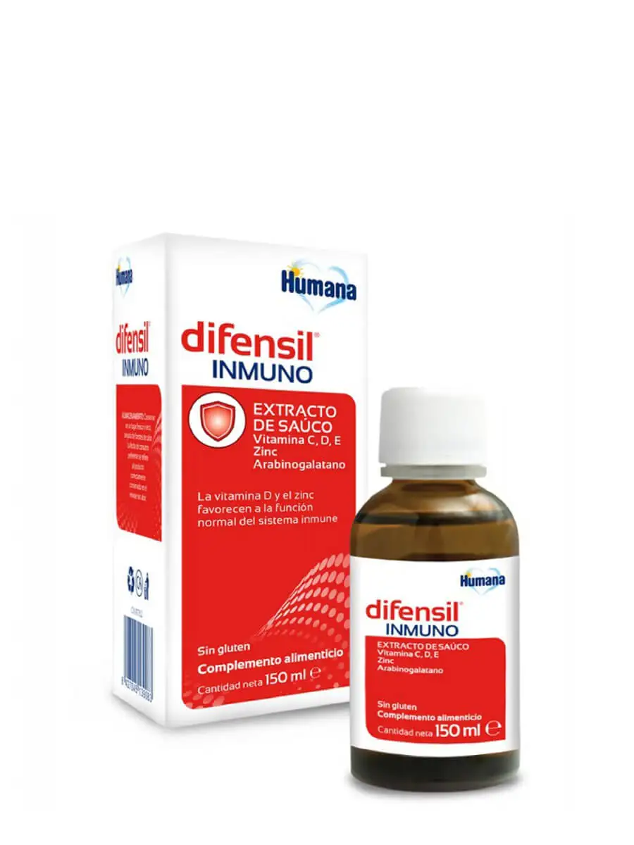 Human diffensil immuno 150 ml strengthens the immune system